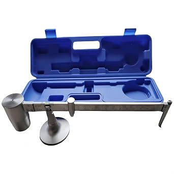 Mud Hydrometer, Balance Scale Mud Liquid Densimeter Tester, Double-Scale Laboratory Hydrometer with Toolbox for Road Construction Laboratory 0.96-2.5g/cm3