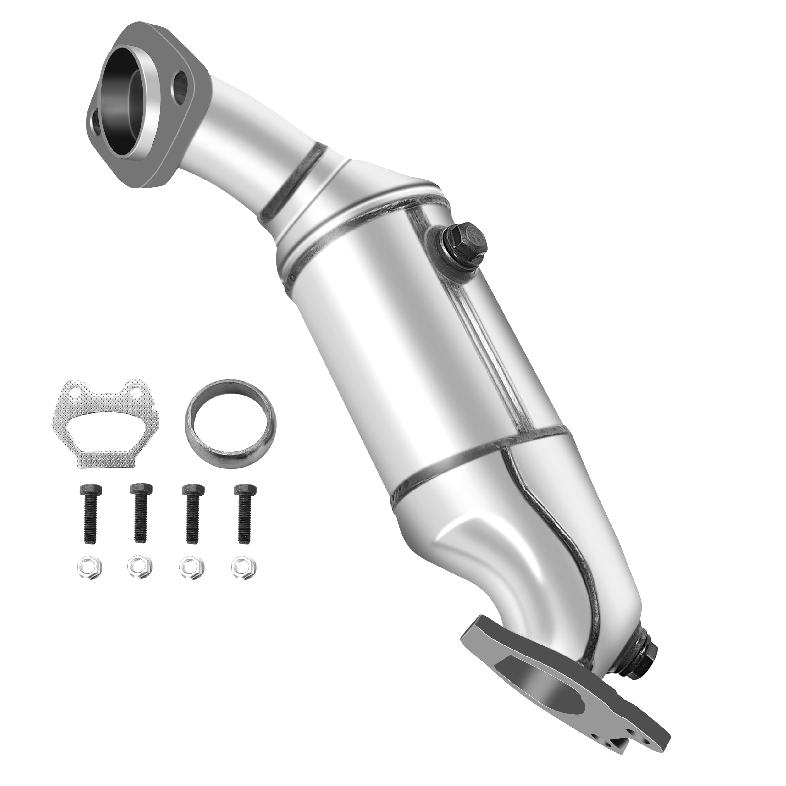 FortunaFlow Exhaust Manifold Catalytic Converter - Front Left For Lexus IS250 2006-2015 2.5L AWD, EPA Compliant, Replaces 16633