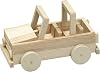 Pebaro 465 Holzbauset im Tragegriff-Karton 25 Teile praktische Kofferverpackung für kreative Baumeister inkl. Vollholz Naturstäben und Werkzeug Basteln Geschenkidee für Kinder