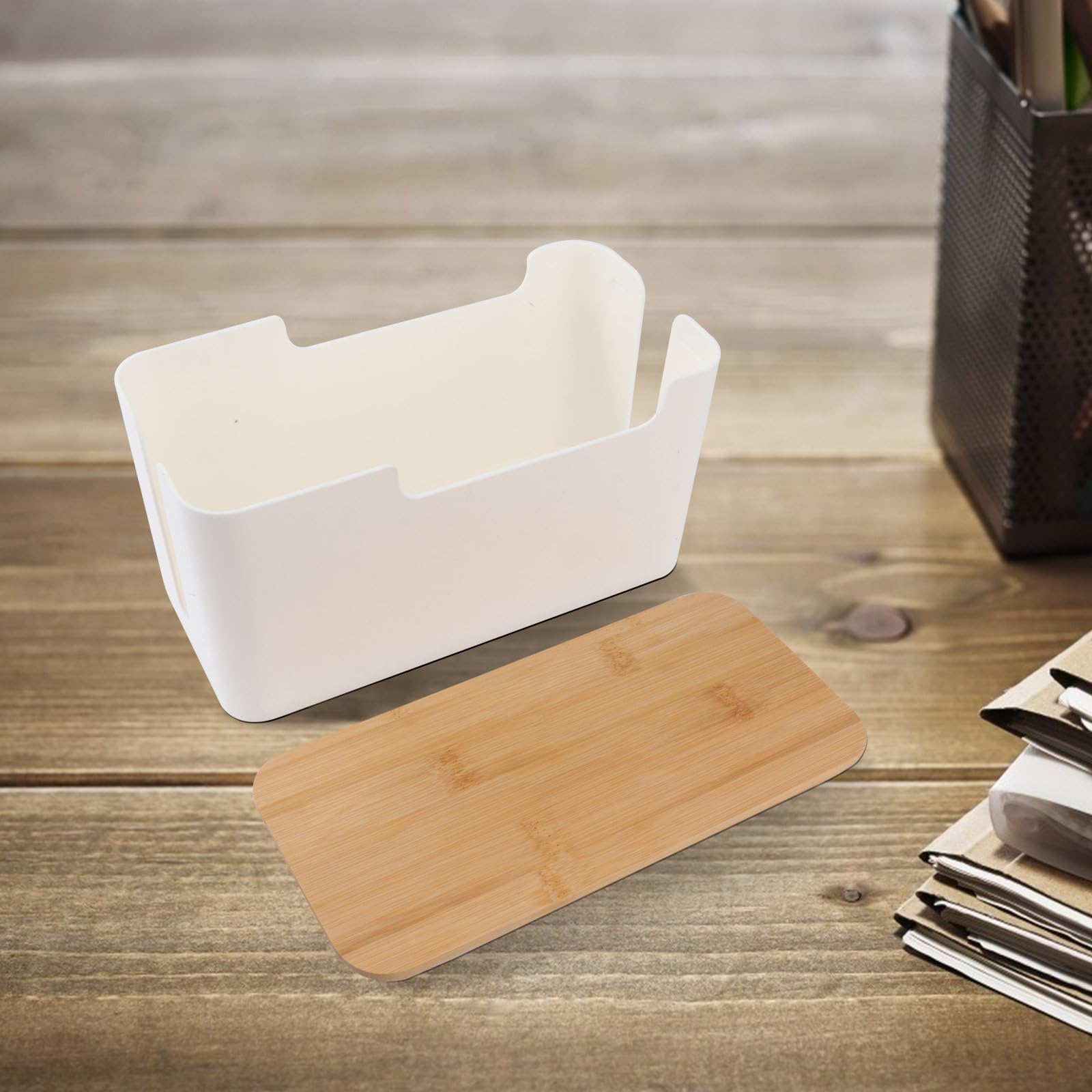 2 Piezas Caja Protectora de Enchufes de Plástico Abs