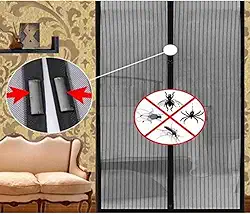 Cortina Mosquiteiro Tela Protetora Para Insetos Mosquito Magic Mesh (BSL-MOSQ-1)