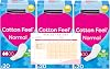 Cotton Feel | Aloe Vera Scented | Panty Liners Breathable | 3 x 20 Each | 60 Pantyliners in Total | Sanitary Towels | Long Lasting | Pads…