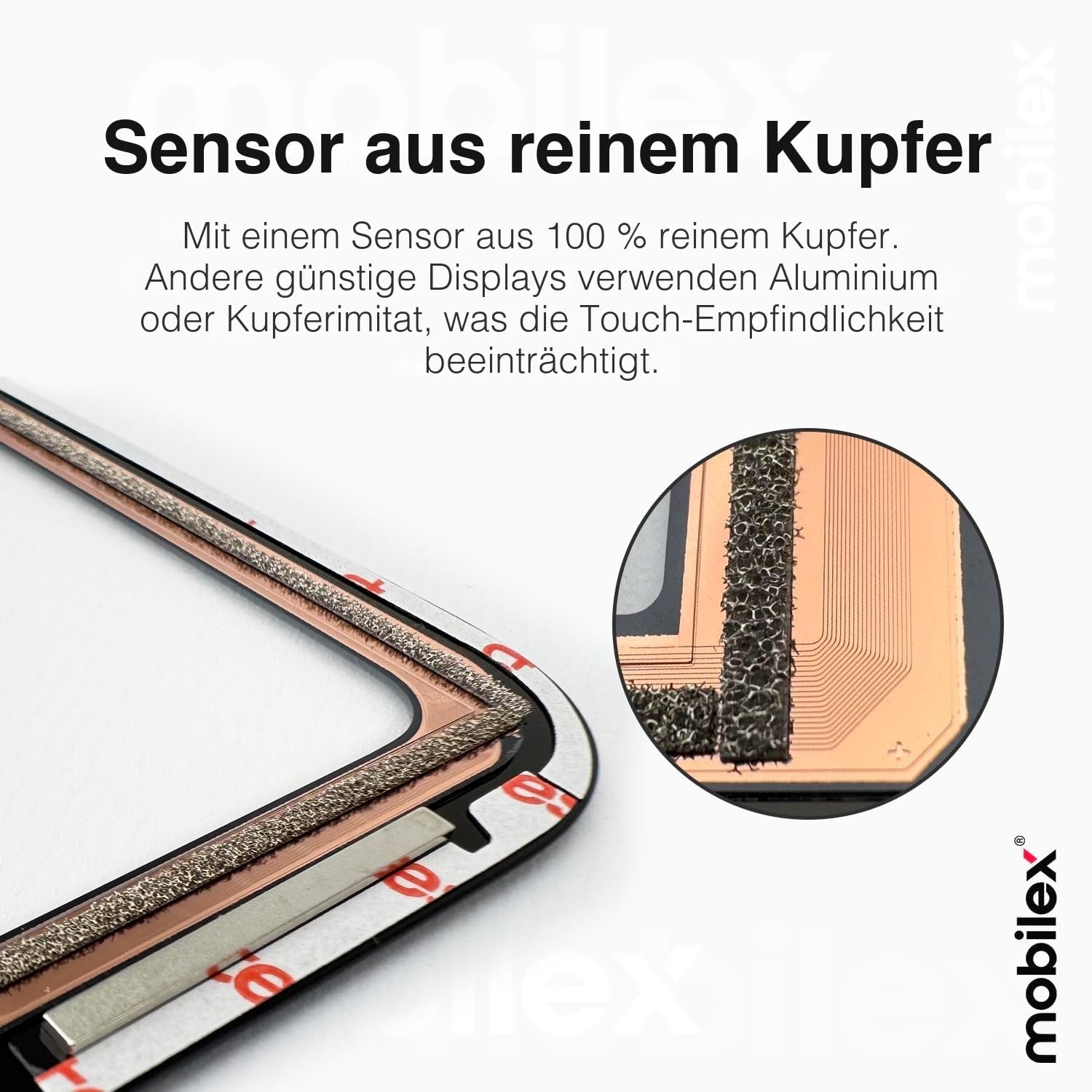 MOBILEX® Touchscreen für iPad 6 (2018) [Schwarz] | OEM Digitizer | Super Widerstandsfähiges Glas | Hochdichter Kupfersensor | 3M Klebeband | Staubschutz