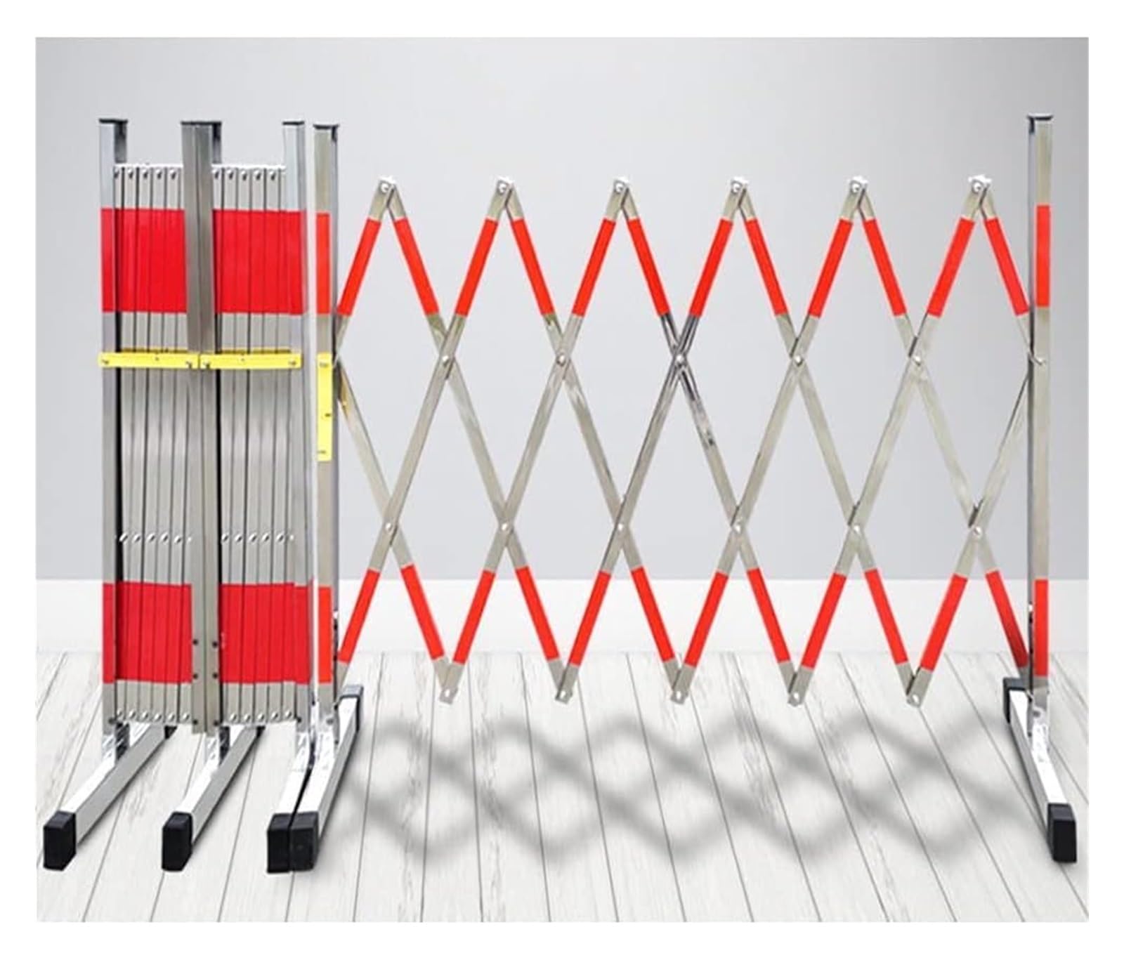 Clôture de circulation rétractable pour sécuriser les zones de travaux 1x5m