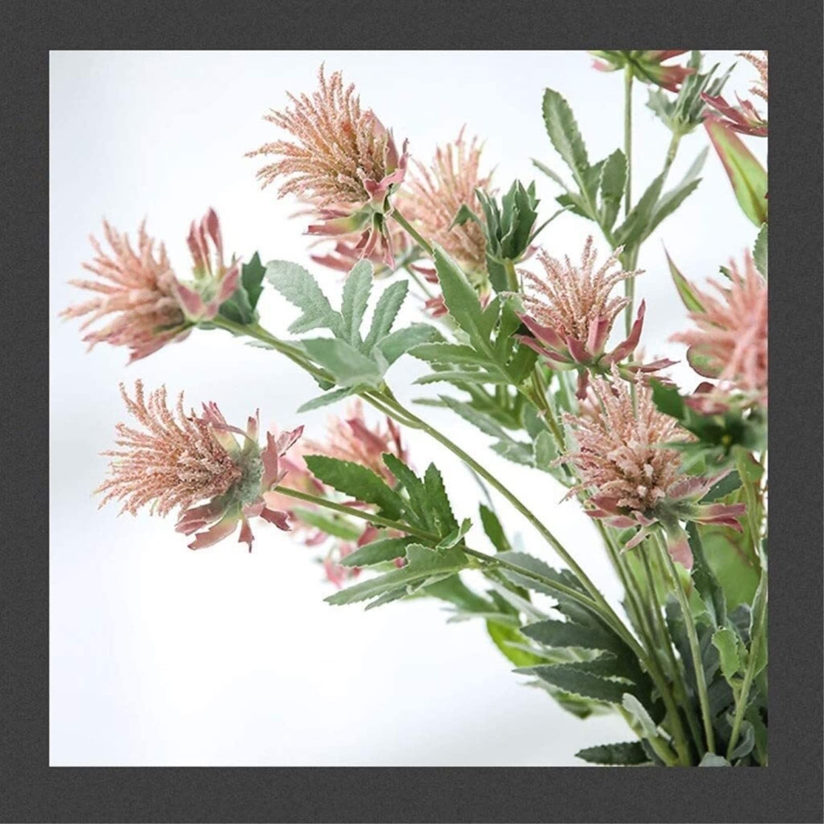 Künstliche Blumen Wunderschönes Künstliches Blumen-Vasen-Set Mit Künstlichem Dornensellerie-Blumenstrauß Für Die Hochzeitsdekoration Zu Hause Künstliche Blumen wie Echt