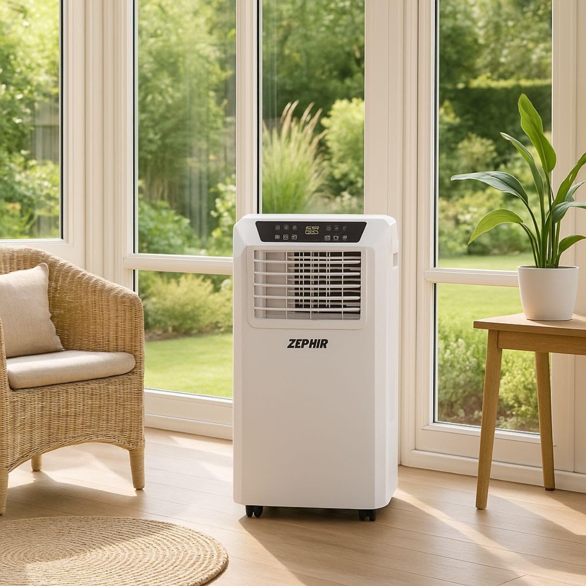 Condizionatore Portatile 9000 Btu con Pompa di calore A/A++ - ZPC9000H (Ricondizionato)