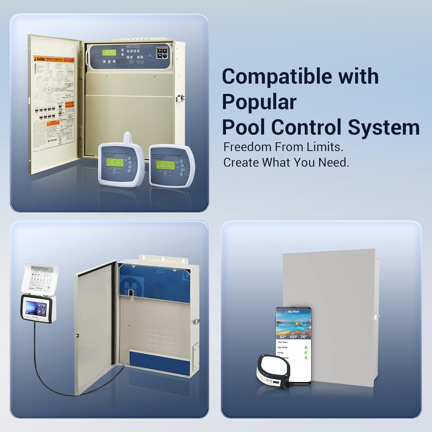 Smart Variable Speed Pool Pump 2 HP, 115/208-230V, In/Above Pool Pump With Smart Life APP Control, Energy Star Certificate, High Flow & Self Priming - (2025 New Upgrade)