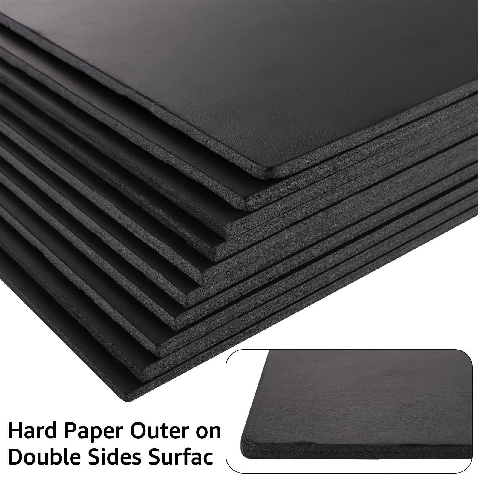 ASelected Lot De 10 Planches De Mousse De Polystyrène A3 (420 X 297 Mm), 5 Mm D'épaisseur, Pour Modélisme, Montage De Photos, Présentations, Projets