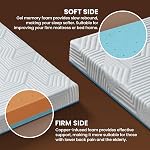 BedStory Full Size Mattress Topper 3 Inch, High Density Memory Foam Bed Pad for Back Pain Relief, Cooling Skin-Friendly Cover, No Odor, CertiPUR-US Certified