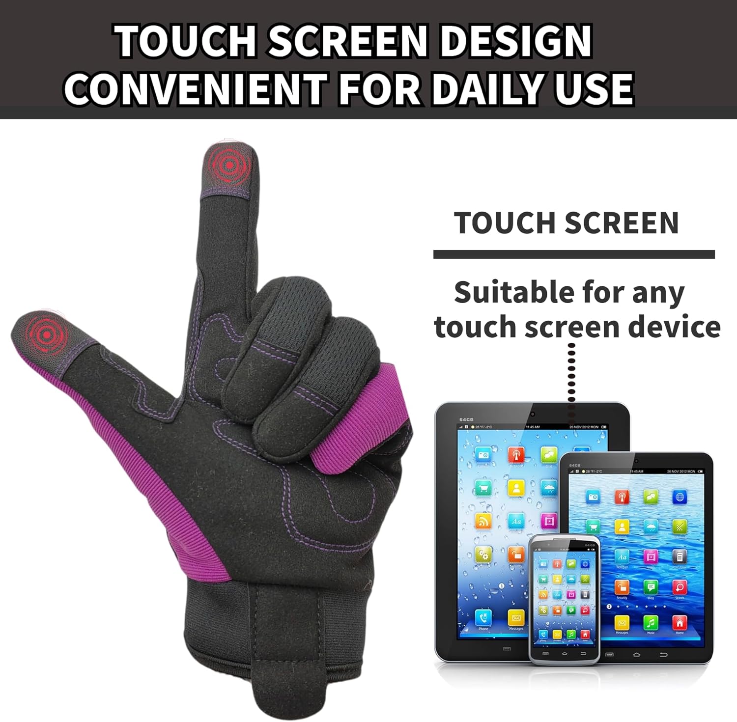 Thorn Proof&Puncture Resistant Gardening Gloves with Grip,Garden Glove for Women, Leather Yard Work Gifts