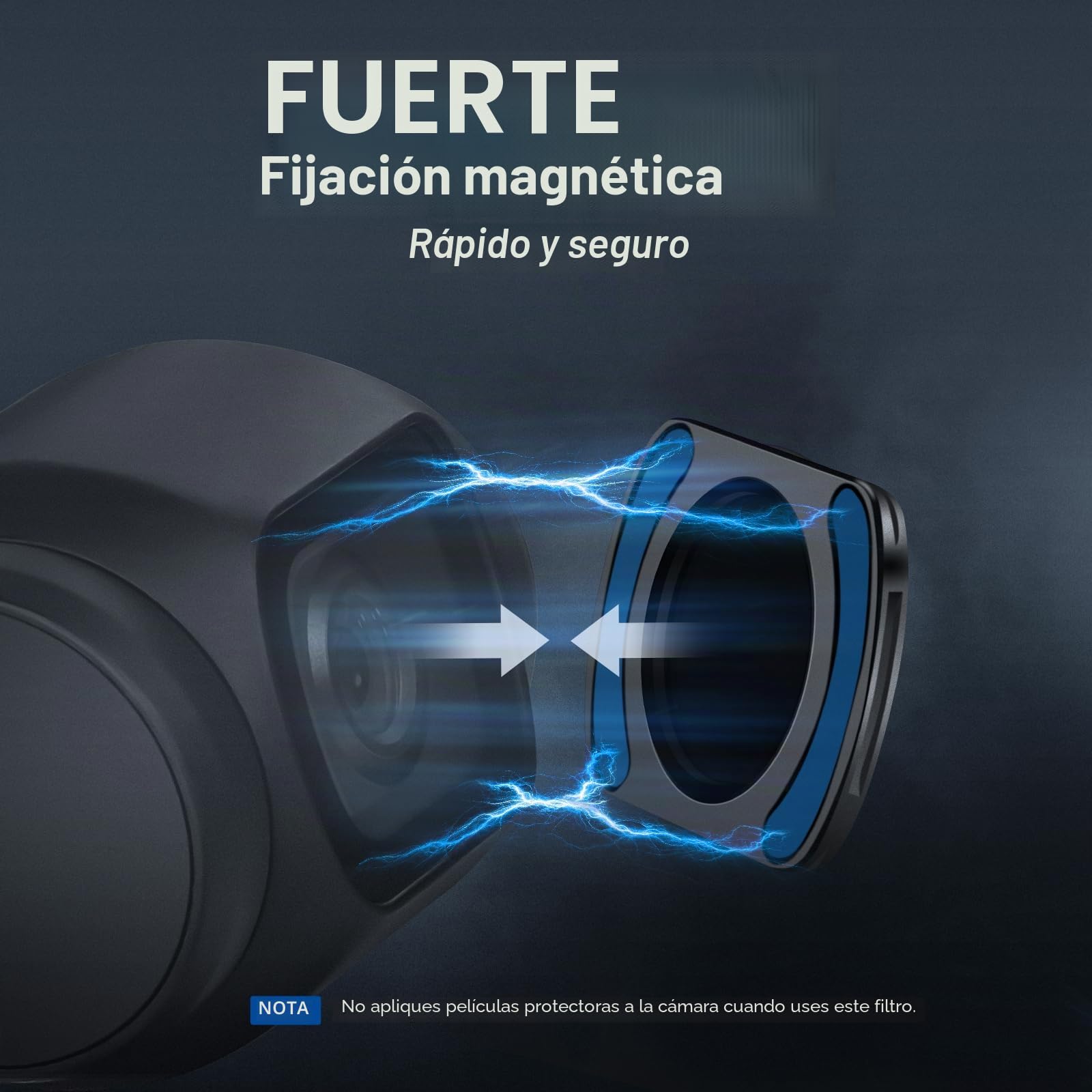 NEEWER ND y CPL Filtro Juego Compatible con dji Osmo Pocket 4 & 3, Filtro Magnético Densidad Neutra ND16 + ND64 + ND256 + Polarizador Circular Objetivo de Action CAM, Incluye Protector Pantalla