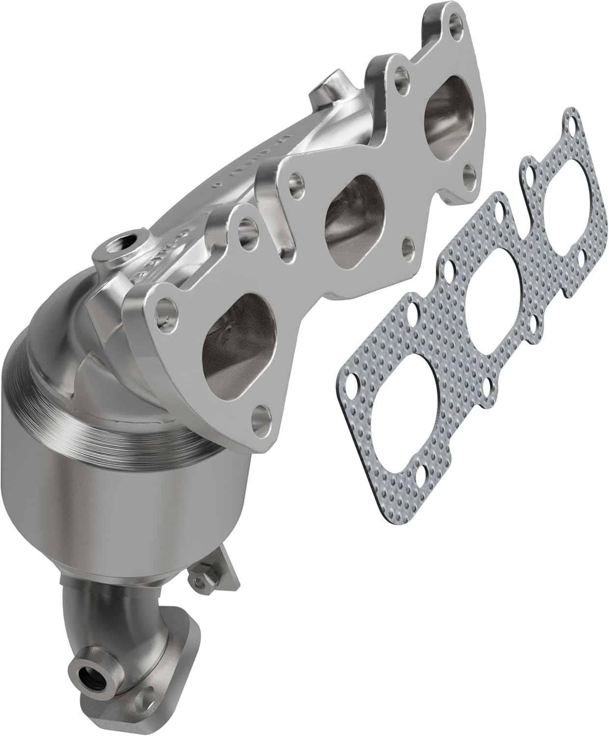 MagnaFlow Catalytic Converter with Integrated Exhaust Manifold 5531787: California Grade, Manifold, Compatible with 2013-2017 Hyundai Santa Fe 3.3L (CARB Compliant)