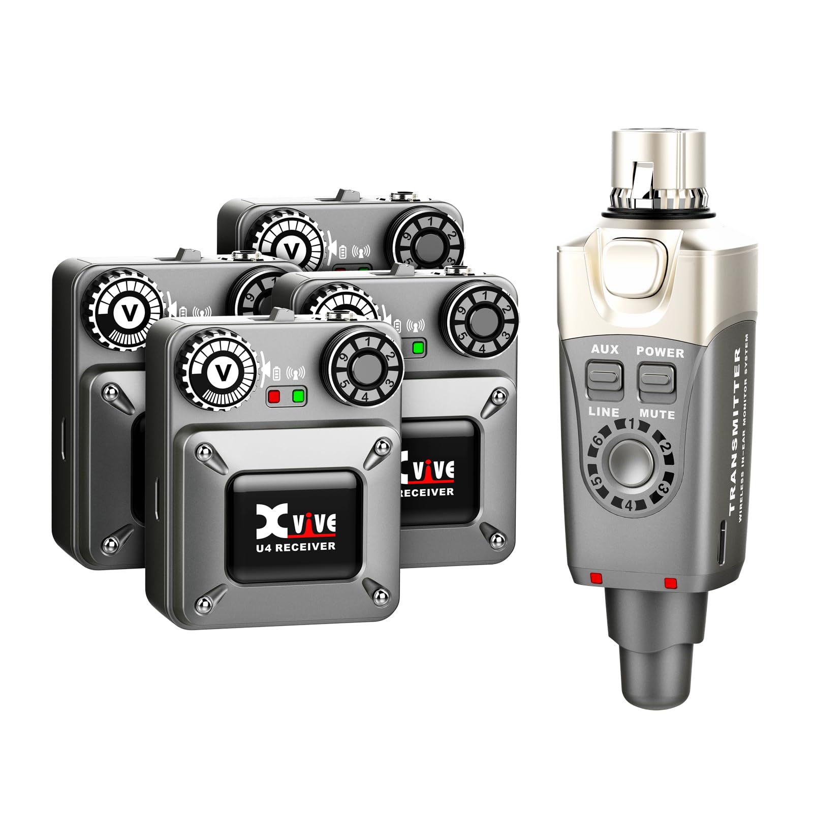 Amazon.com: Xvive U4 Wireless in-Ear Monitor System Professional  