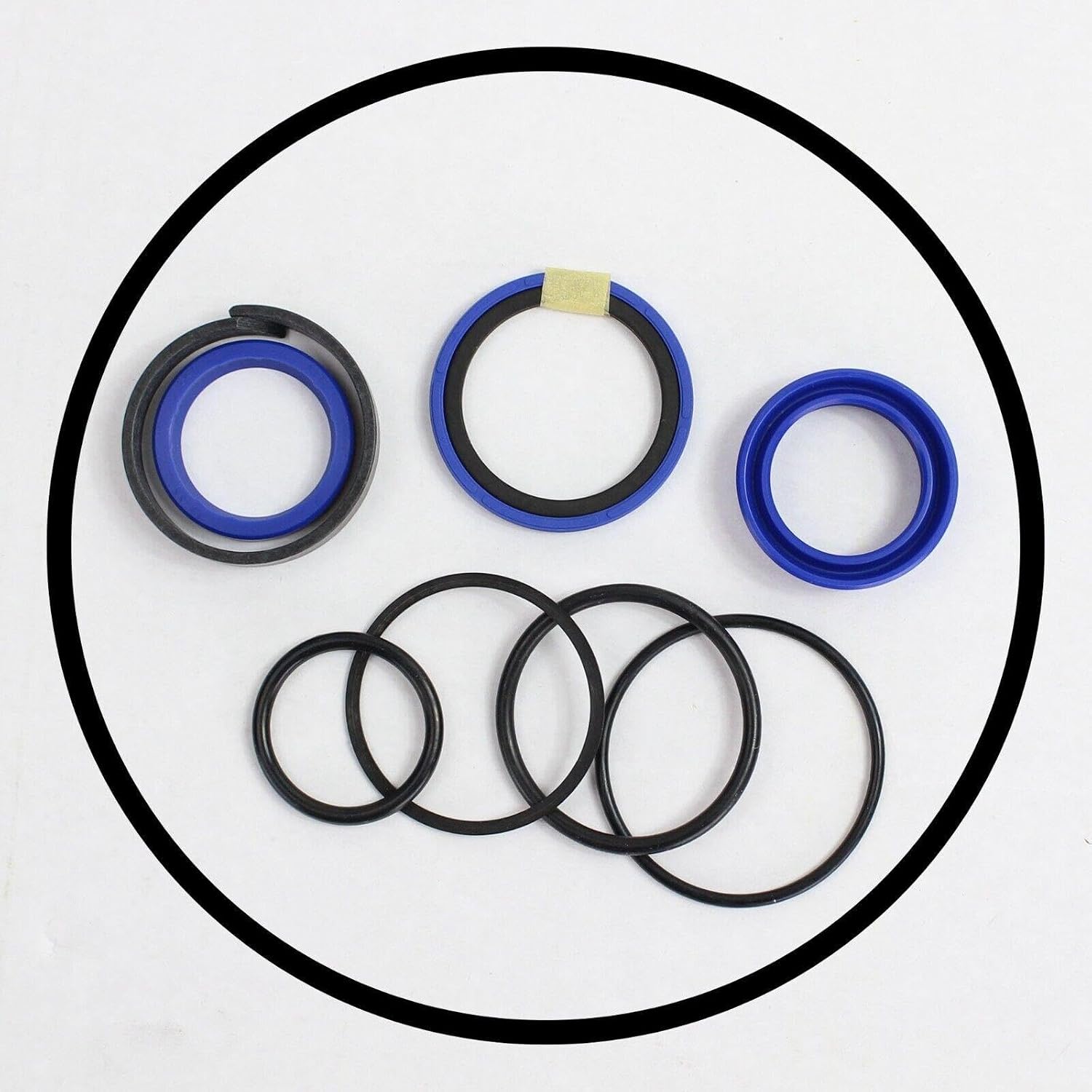 E-7J291-64400 Boom & Bucket Cylinder Seal Kit for Kubota Front Loader LA723+++, for kubota loader cylinder rebuild la723, for kubota bucket cylinder rebuild kit, for kubota kx71-3 boom cylinder kit