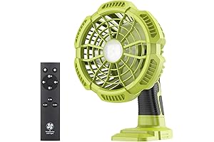Ryobi 7 Inch Battery Powered Fan: Essential Cooling and Illumination