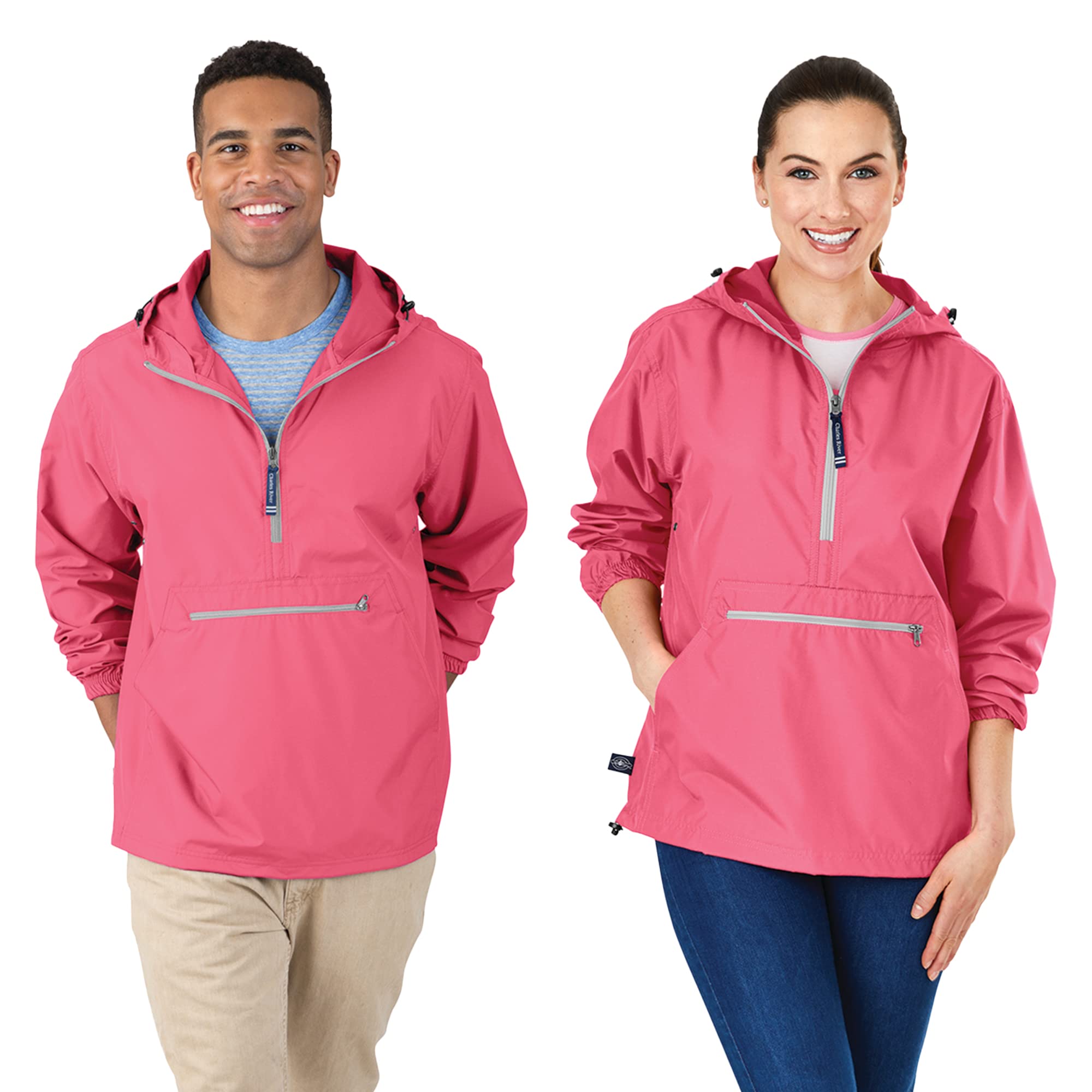 Charles River Pack-n-go Wind & Water-resistant Pullover (Reg/Ext Sizes)