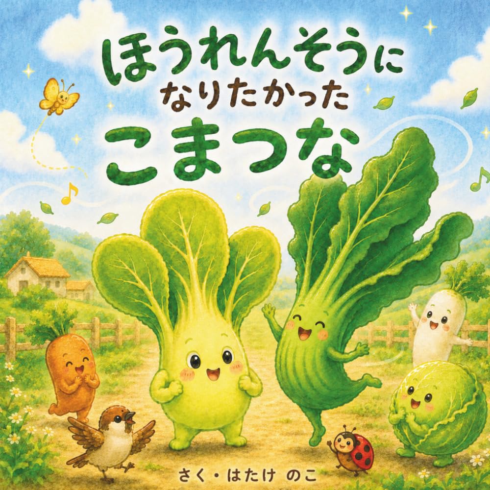 ほうれんそうになりたかったこまつな