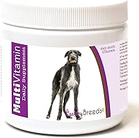 Vista 6 de Healthy Breeds Multivitamínico siberiano Husky para perros, suplemento diario recomendado por veterinarios, sabor a tocino, 60 masticables suaves