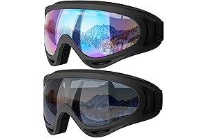 COOLOO Ski Goggles Guaranteed Fog-Free