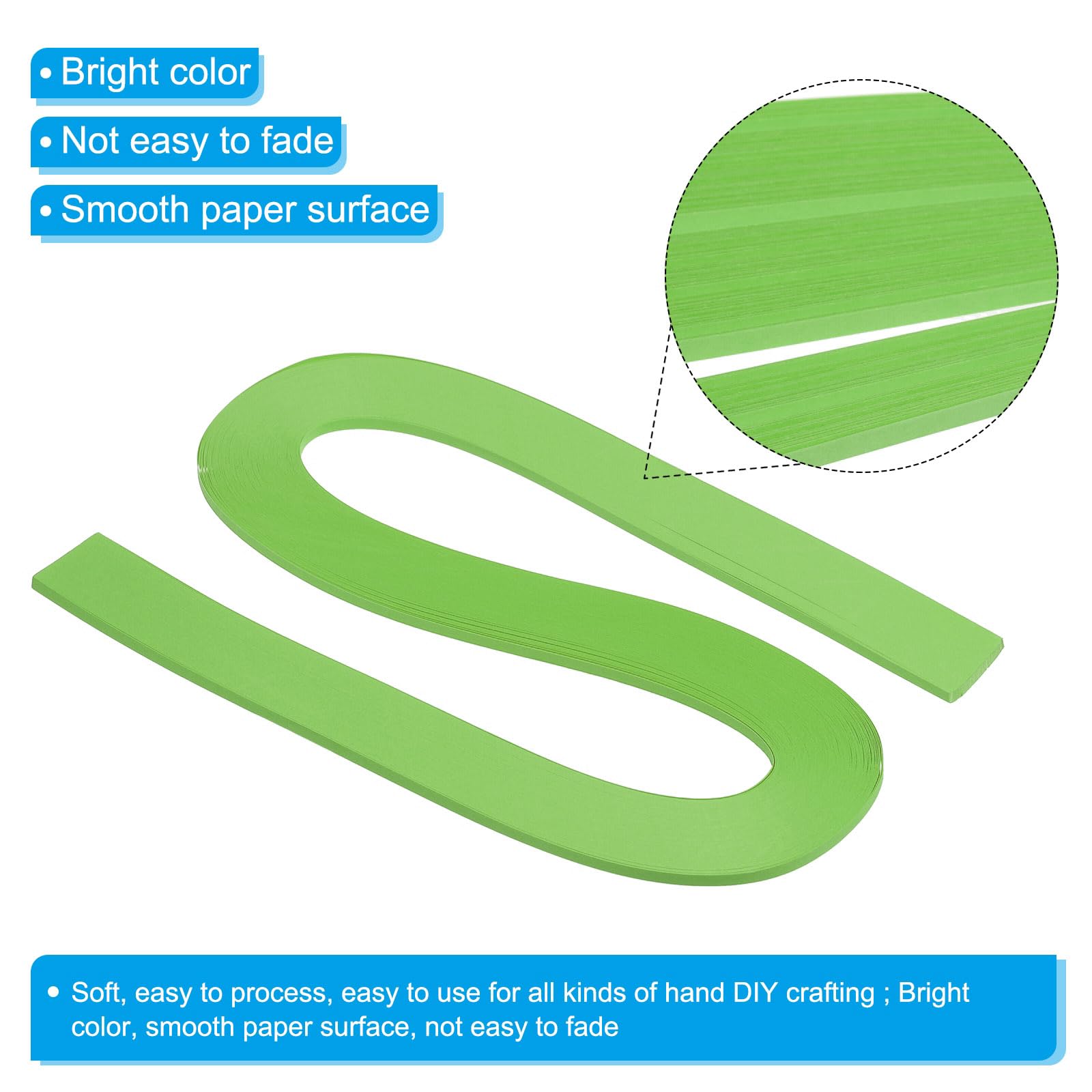 Strisce Per Quilling 3mm - 240 Pezzi, 54 Cm, Carta Per Arte Fai Da Te