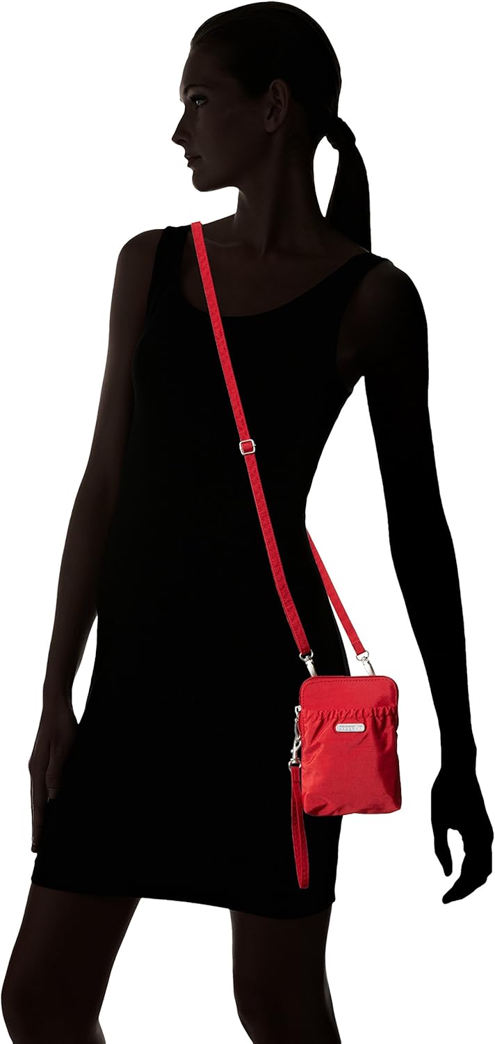Baggallini Bryant Pouch Small Crossbody Bag for Women - Phone Purse with Crossbody Strap - Lightweight Crossbody Pouch - Image 4