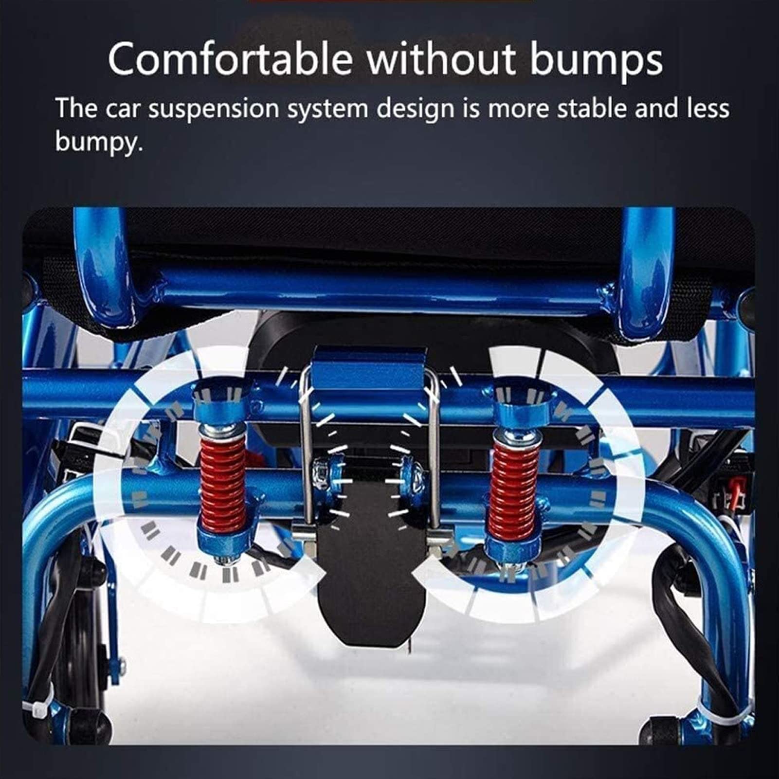Sillas de ruedas eléctricas portátiles, scooters de movilidad motorizados Silla de ruedas ergonómica plegable ultraligera, ultraportátil, eléctrica, resistente a la intemperie, compac