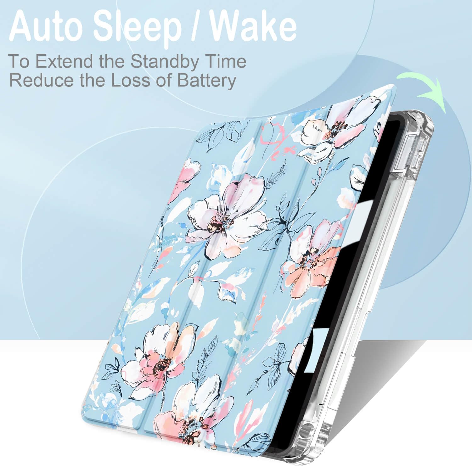 MoKo Cinturino Sicurezza Per Kindle/Tablet 6-8 Pollici - Antiscivolo, Elastico, Verde Gemma - Foto 12