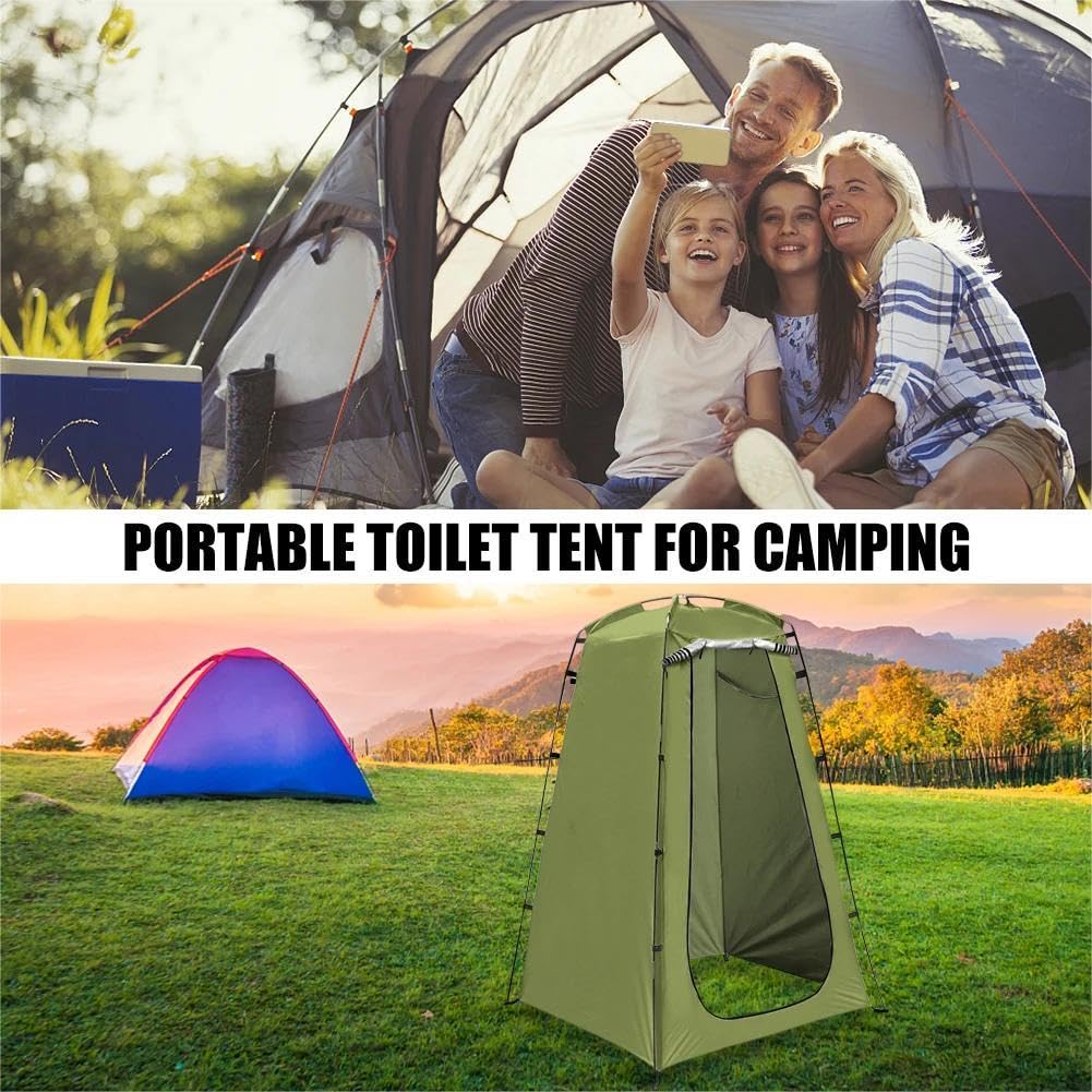 Tienda de Ducha, Tienda de Ducha Plegable Pop-up Automático Instantáneo Gabinete de Cambio, Tienda de Ducha Impermeable Anti-UV Tienda para Camping, Pesca, Playa, Ducha, Cambiar