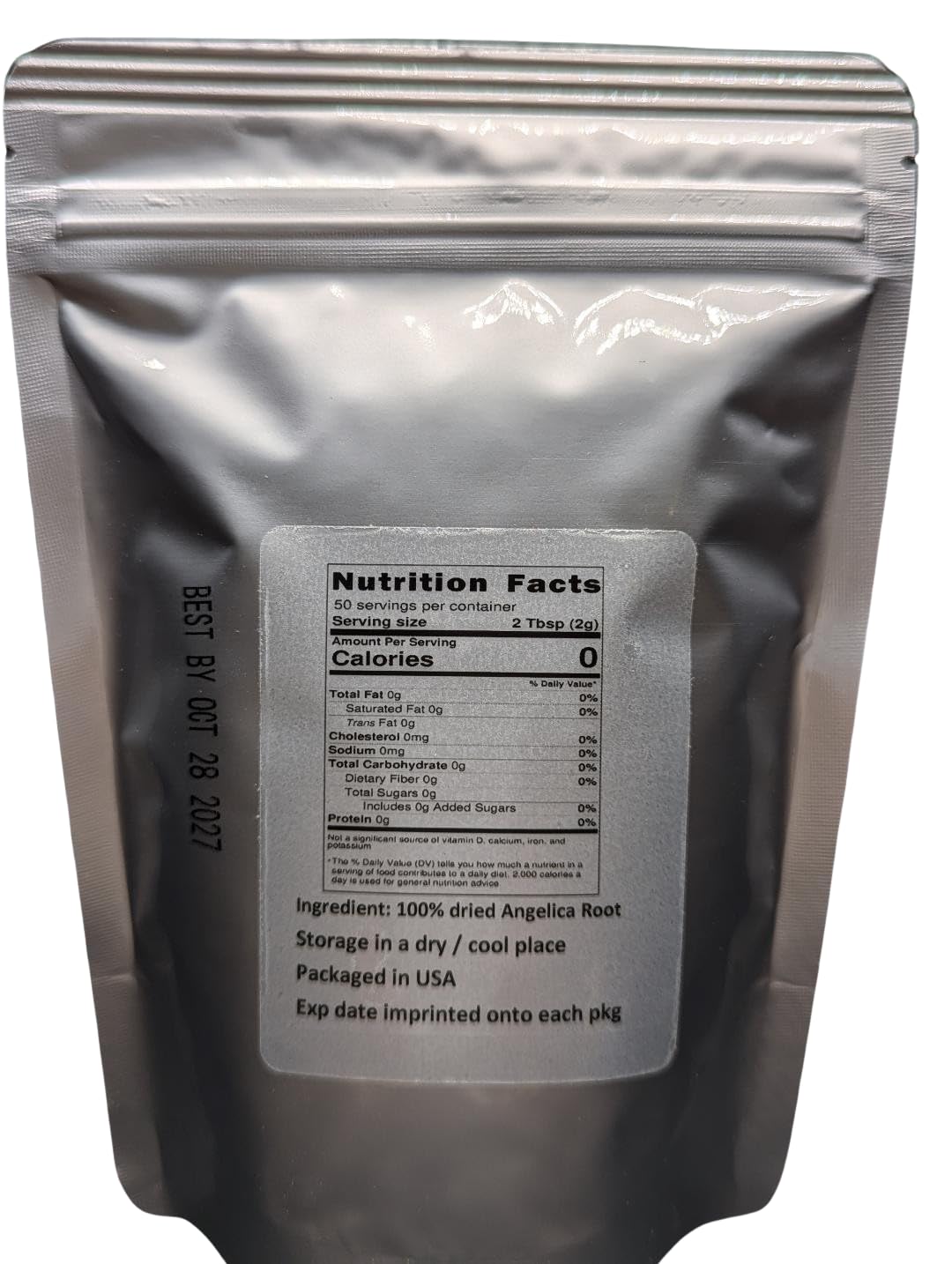 Angelica Root - Angelica archangelica Dried Root Cut by Nature Tea (12 oz)