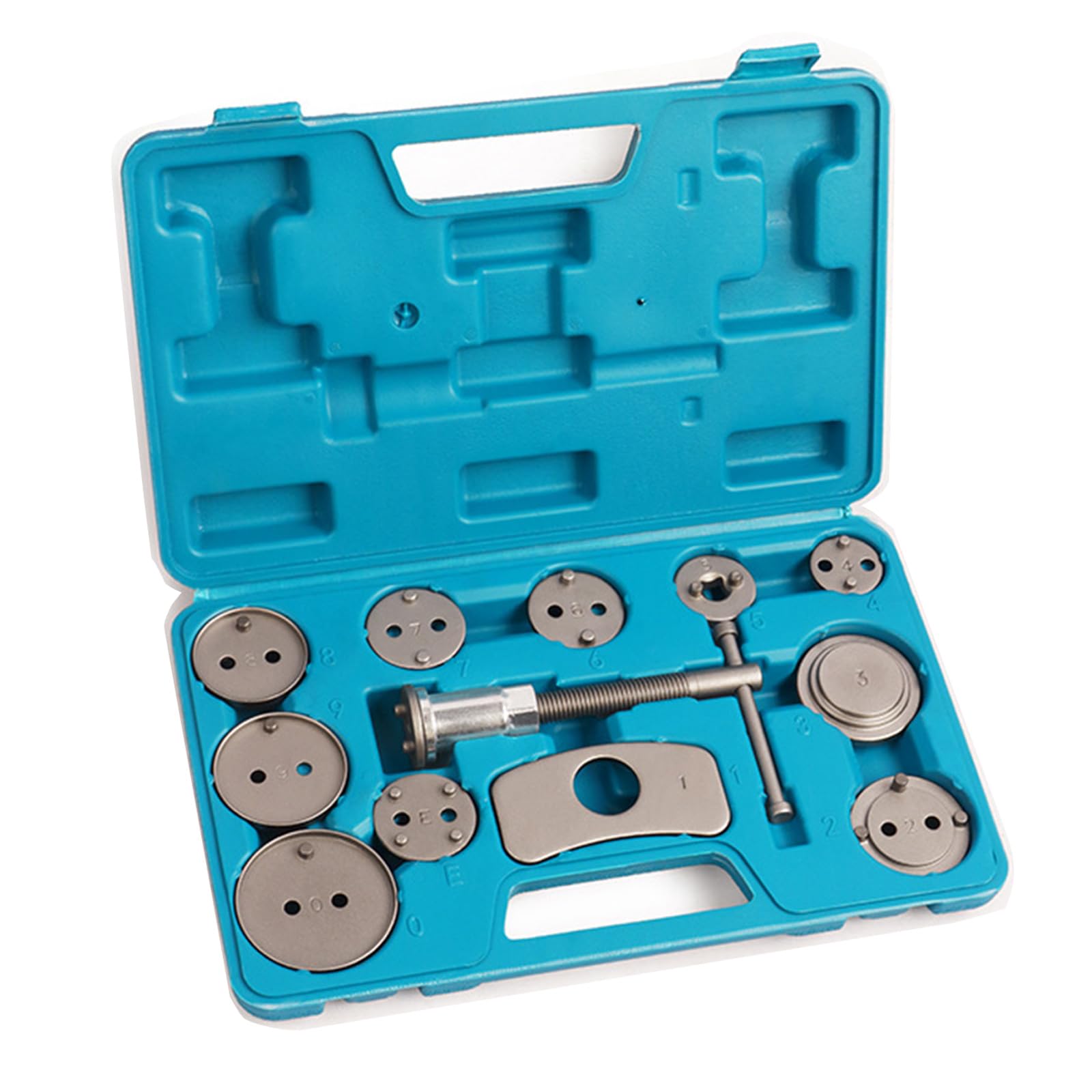 12Pcs Disc Brake Piston Caliper Compressors Rewind Tool Set Disc Brake Pad Caliper Separators Replacement Piston Rewind Pad