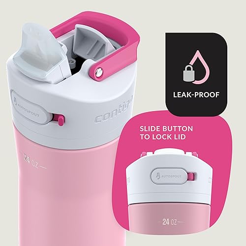 Miniatura 7 de Contigo Botella de agua Ashland, 24 onzas, crema de fresa