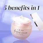 Crème Olay Super avec écran solaire SPF 30, Hydratant ultra léger pour le visage avec Vitamine C, Acide hyaluronique, Niacinamide, Vitamine E et Peptide de collagène qui hydrate, lisse, illumine, raffermit et protège avec SPF, 50 mL