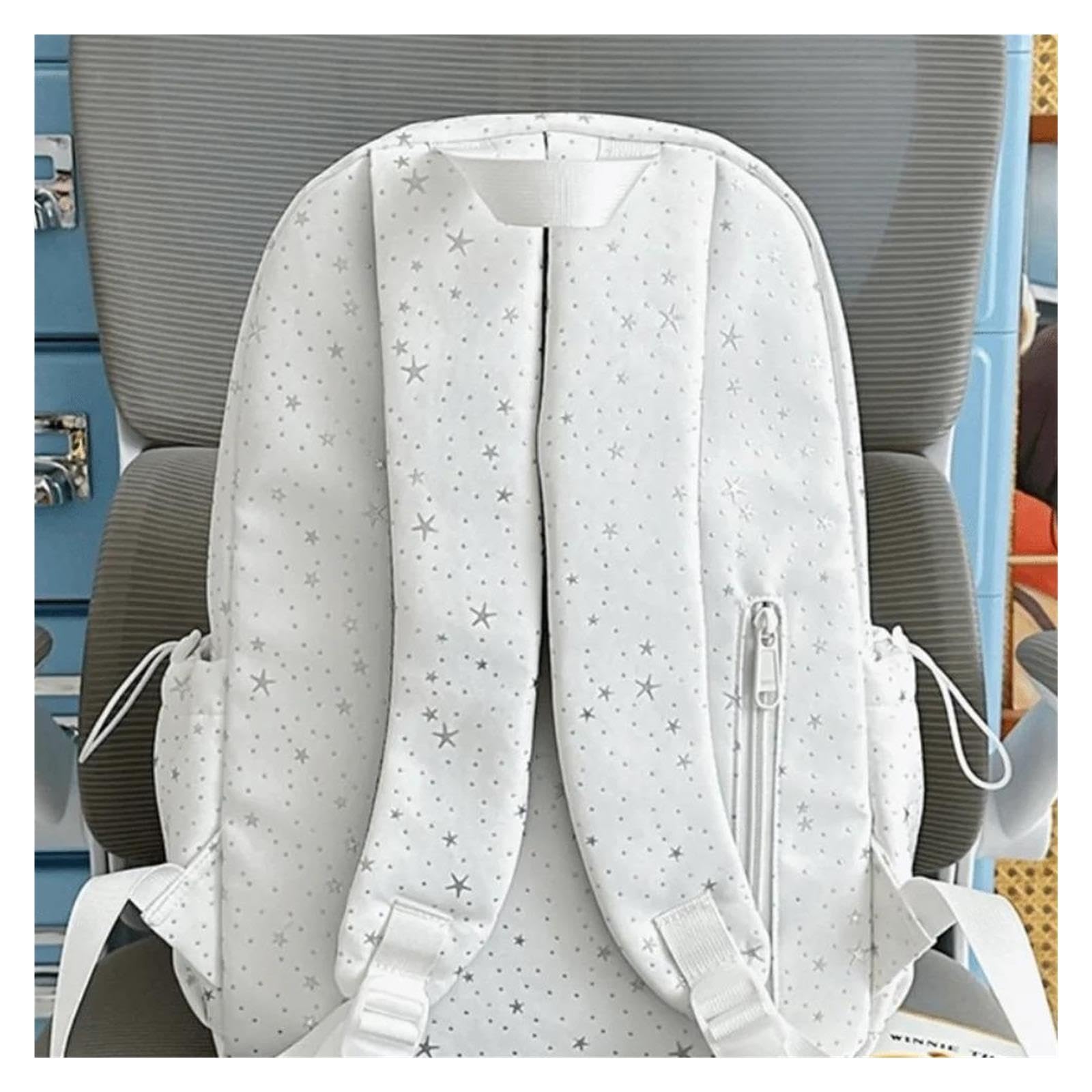 Genérico 1 mochila con estampado de estrellas de gato for estudiantes