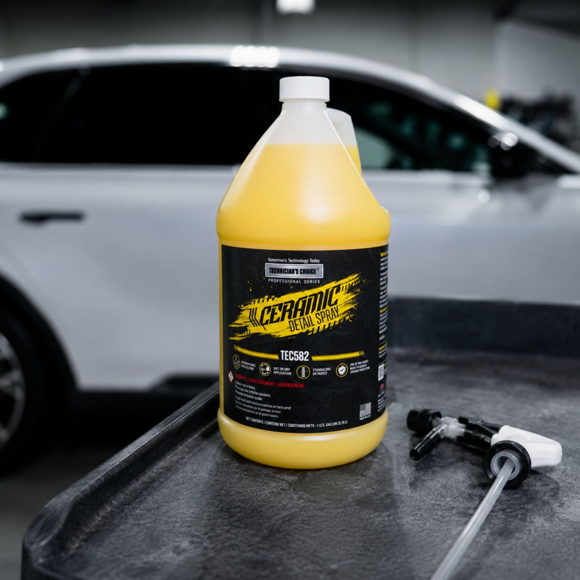 FQQF Technicians Choice TEC582 Ceramic Detail Spray (1 Gallon)