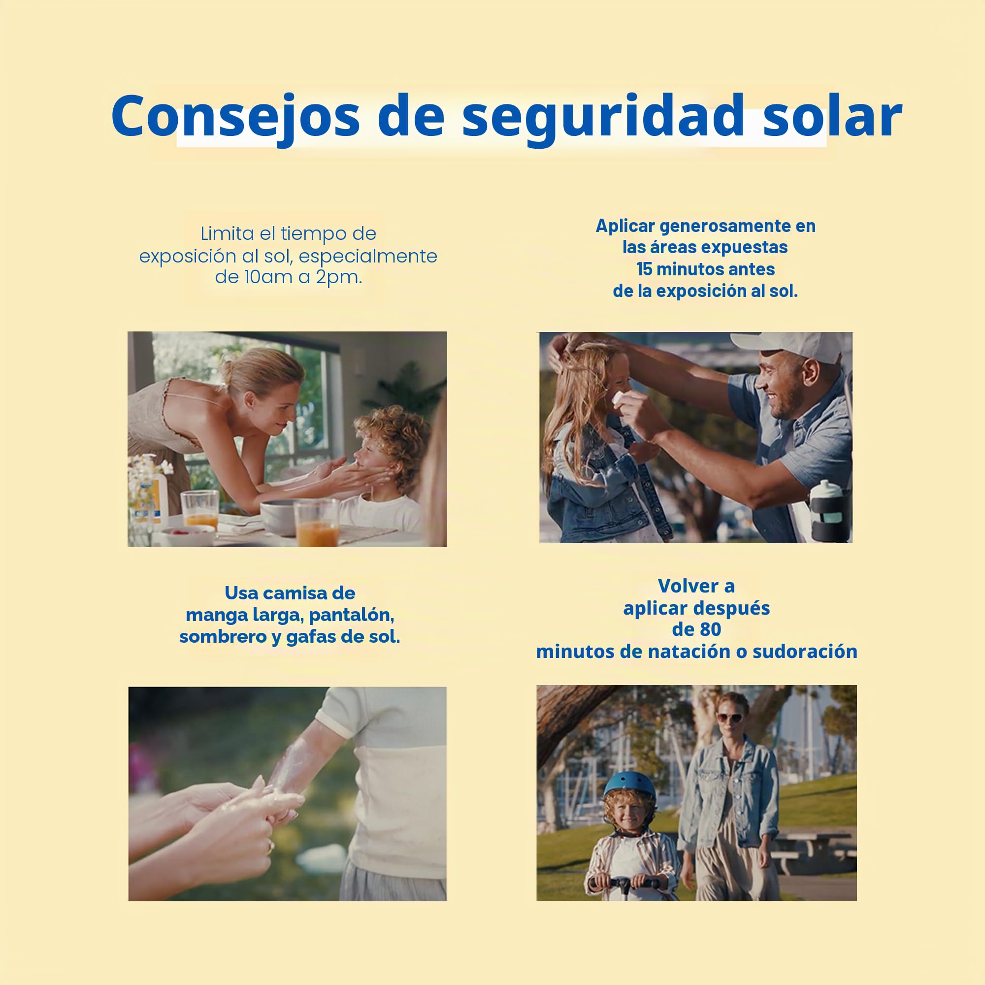 Mustela Leche Solar Spf 50, Rostro, Cuerpo, Con Perseosa de Aguacate, Bebés, Niños, Toda la Familia, Adecuada para el Embarazo - Muy Alta Protección contra los Rayos UVB y UVA (100ml)