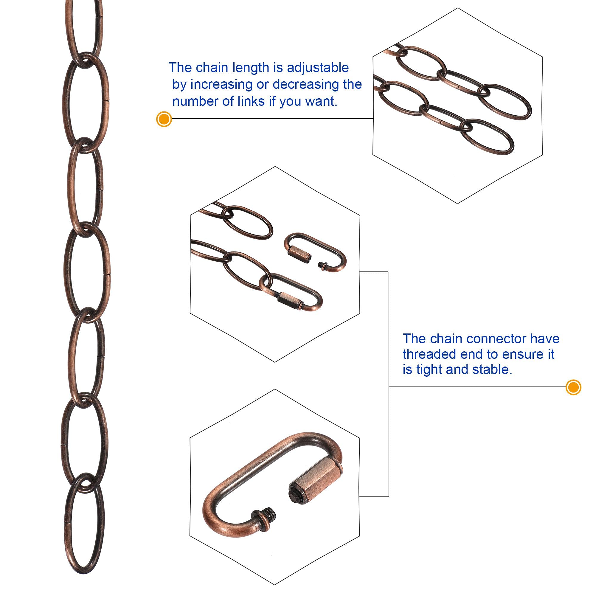 Fixture Chain Types Fixture Chain Sizes Medium Chandelier With Crystal Chains