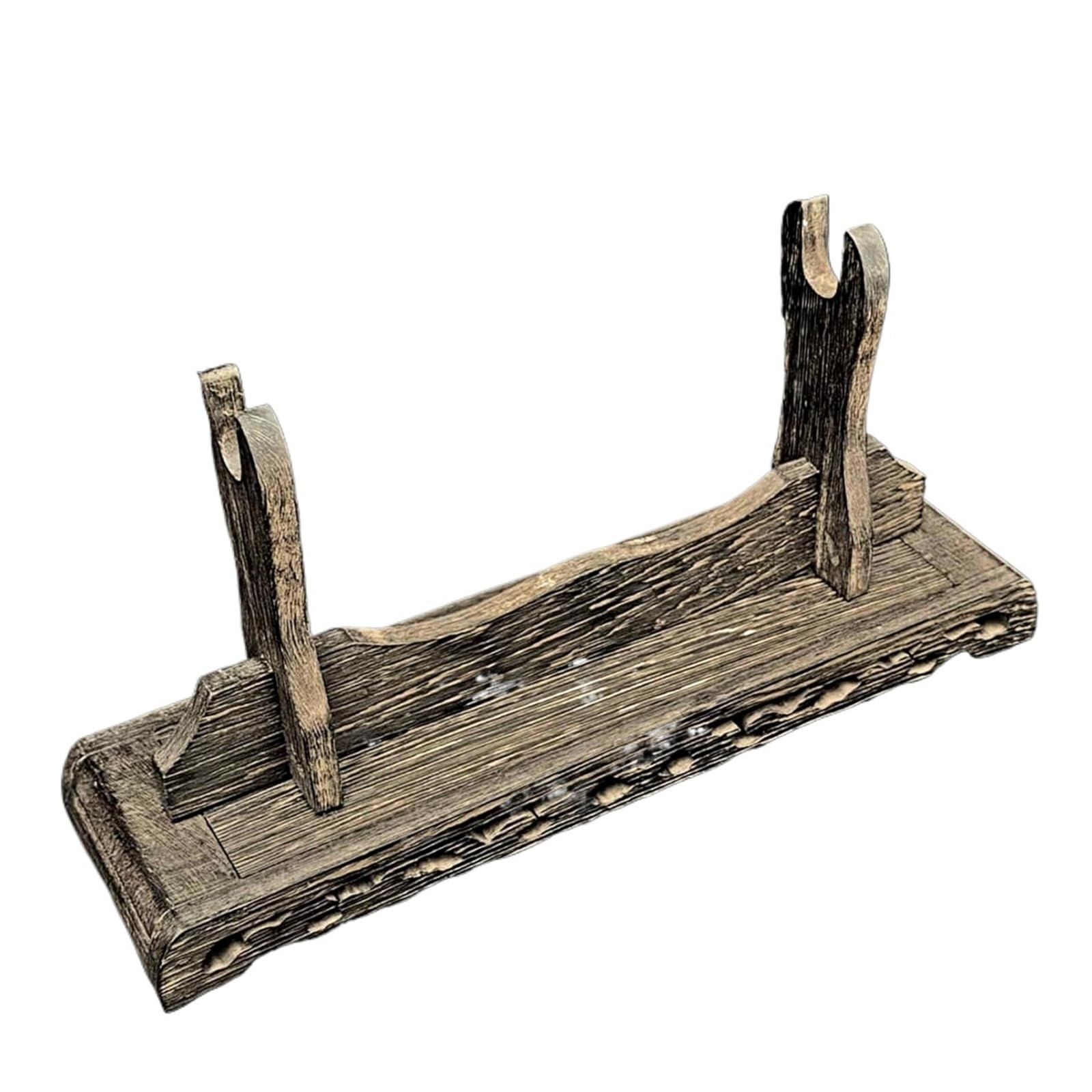 LYVQZPWLR Sword Katana Holder Stand， Rosewood Sword Stand Hollow Decoration Bokken Samurai Sword Tai Chi Sword Flute
