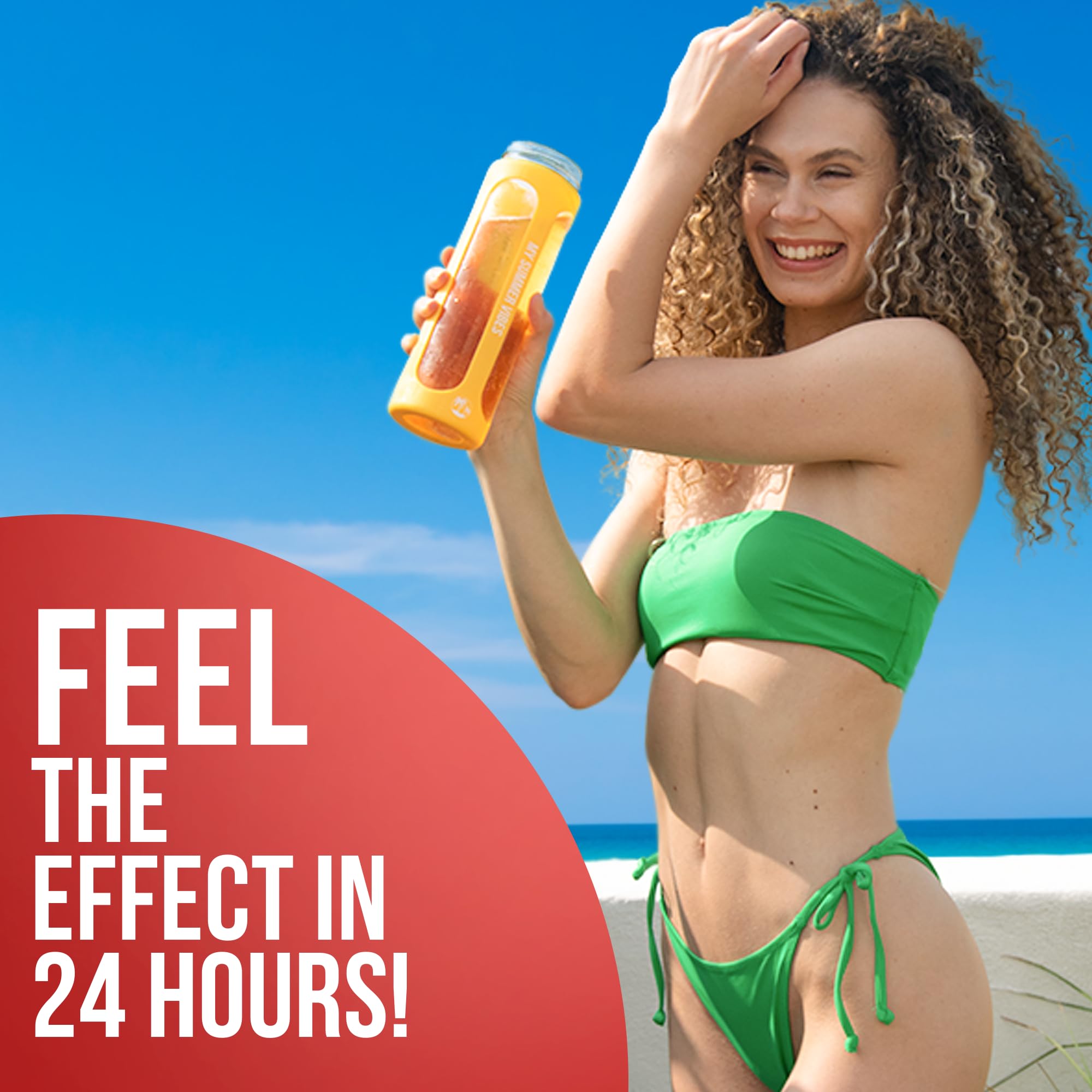 WOW TEA Sоmmer SlimFit Tee - Natürlicher Diät Tee | Schnell wirkende Kräuter zum Abnehmen | Programm für flachen Bauch durch mit grünem Tee | Exotischer Mango-Geschmack | 150 gr, Маde in EU