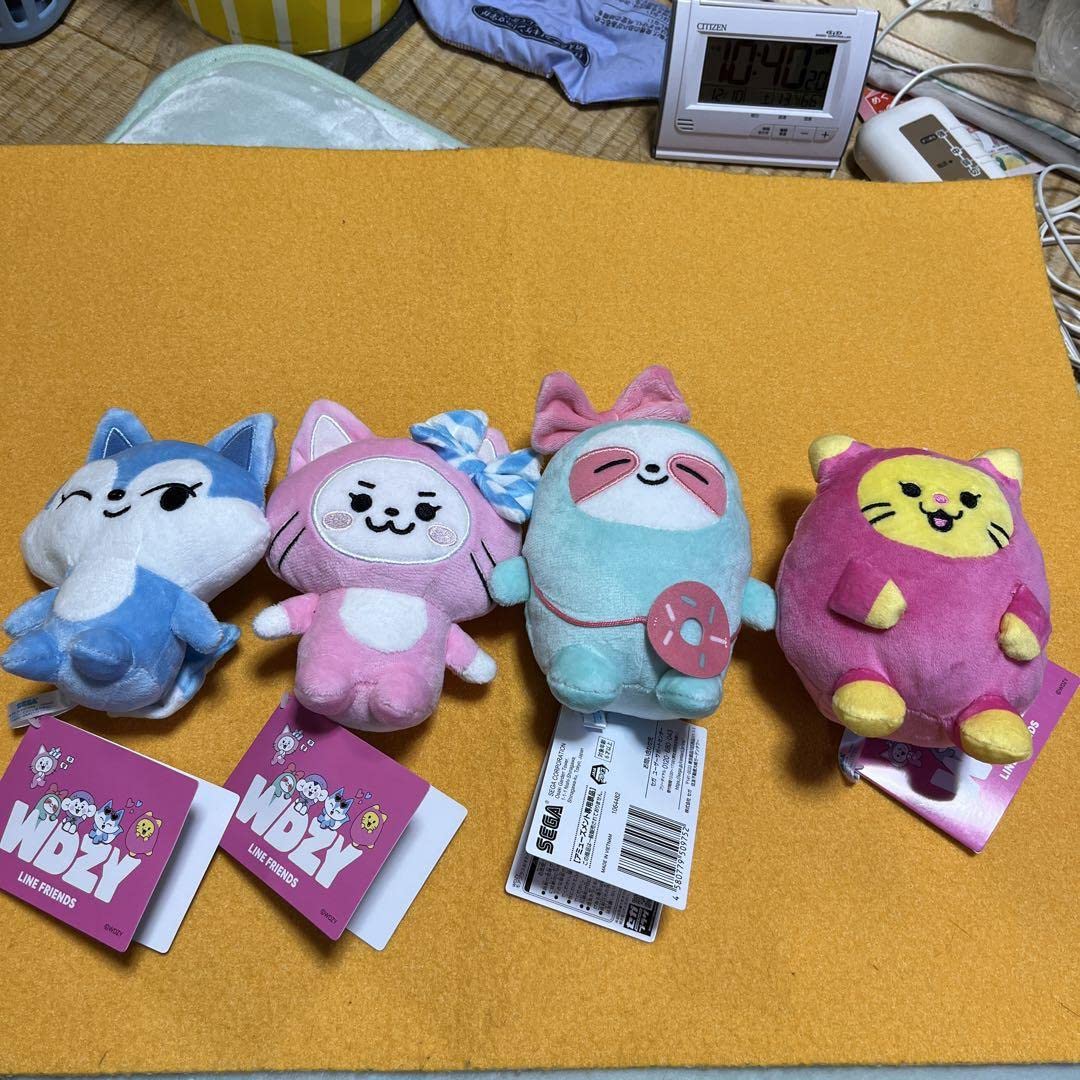 Amazon.co.jp: WDZY モアプラス おすわりぬいぐるみ LINE FRIENDS ITZY 