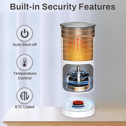 Miniatura 6 de SIMPLETaste Espumador de leche de mano con pilas, mezclador de bebidas con batidor de acero inoxidable para capuchino, café a prueba de balas, café