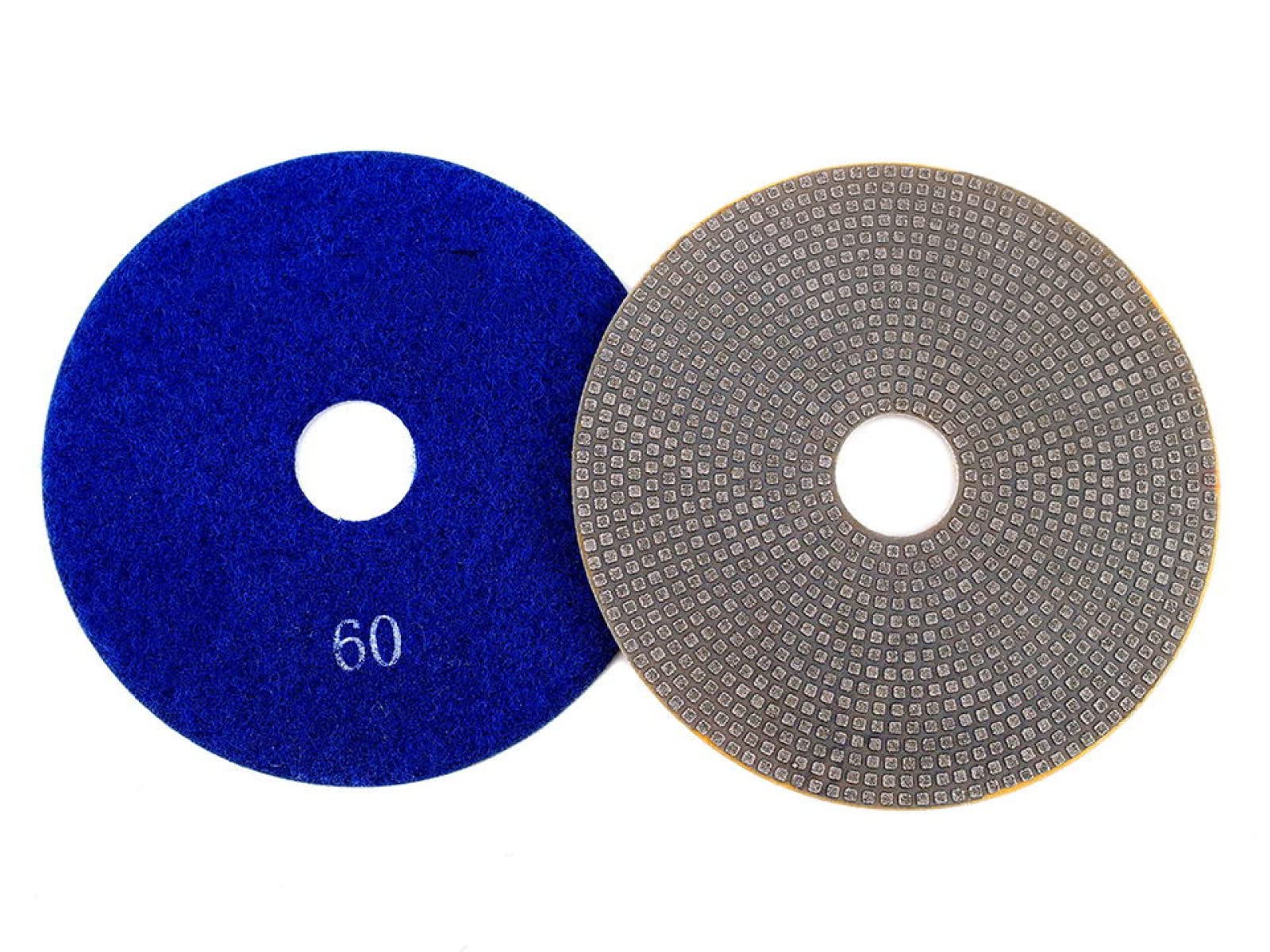 Almohadilla De Pulido Electrochapada De Diamante De 4 Pulgadas En Seco/húmedo, Disco De Lijado De Metal De 100mm, Eliminación Rápida, Azulejo De Vidrio, Granito, Mármol, 4 Uds.,grano 400