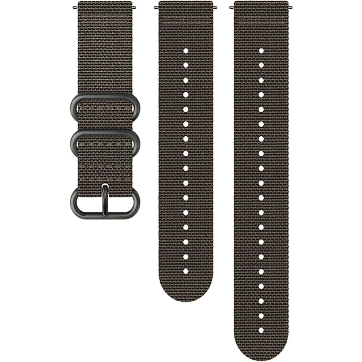 Bracelet Silicone 24mm Shieranlee Pour Suunto 9/Spartan - Aérations - Fermoir Acier - Confort Sport