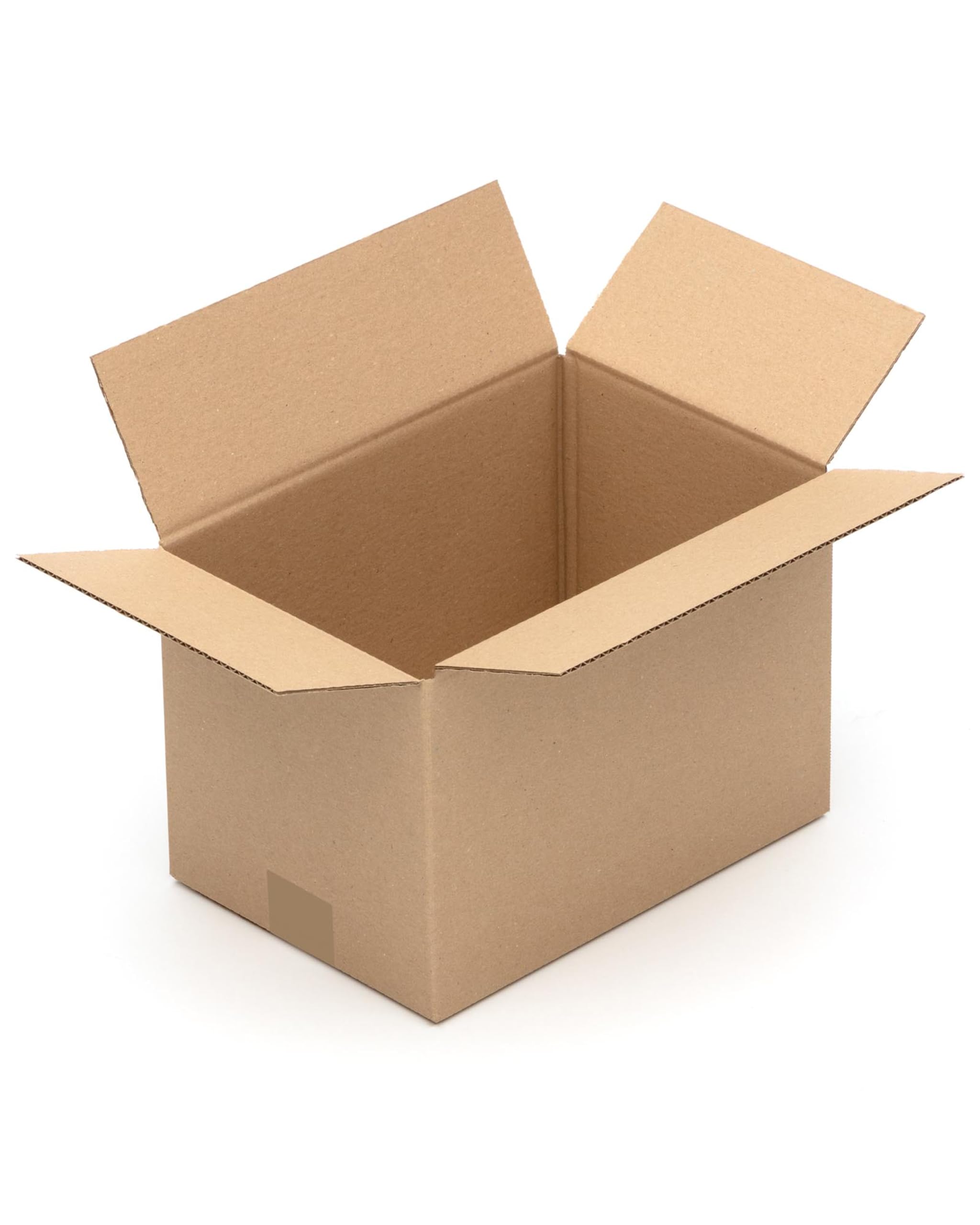 KK Verpackungen Versandkartons 300 x 200 x 200 mm Braun 1-wellig (Außenmaß 306 x 206 x 210 mm) | 150 Stück, Faltkartons Kartons geeignet für Versand als DHL Paket DPD Hermes GLS Paketklasse S (KK19)