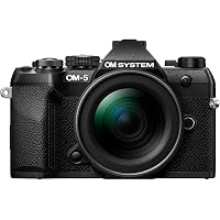 OM SYSTEM OM-5 Fotocamera Micro Quattro Terzi con Obiettivo 12