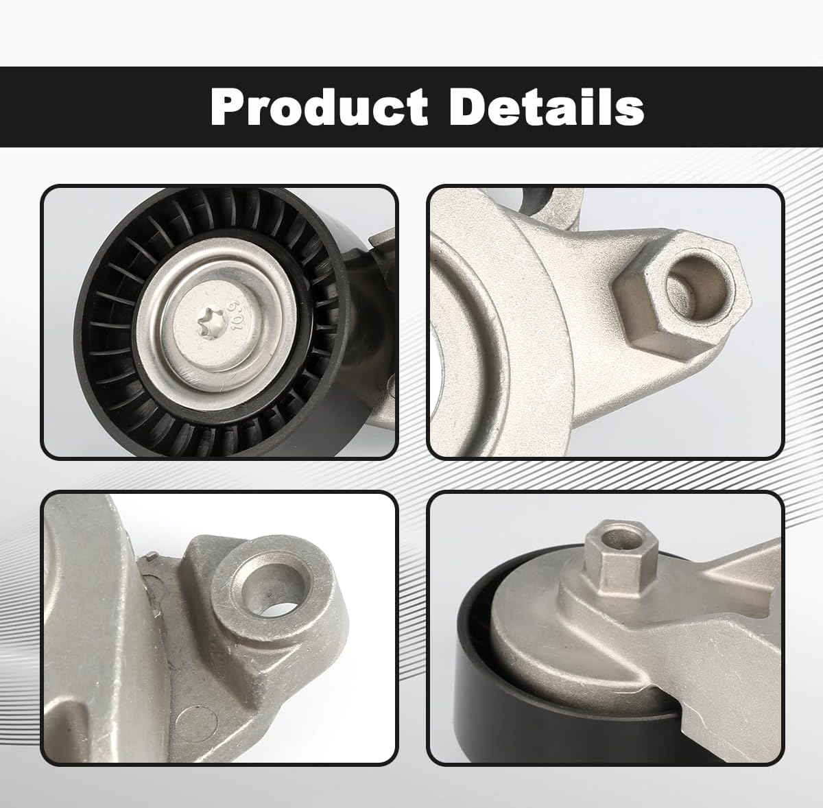 166200T040 - Belt Tensioner & Pulley - Fits 2020-2022 Toyota Corolla 1.8L 2ZR-FAE Engine - Replaces #16620-0T040