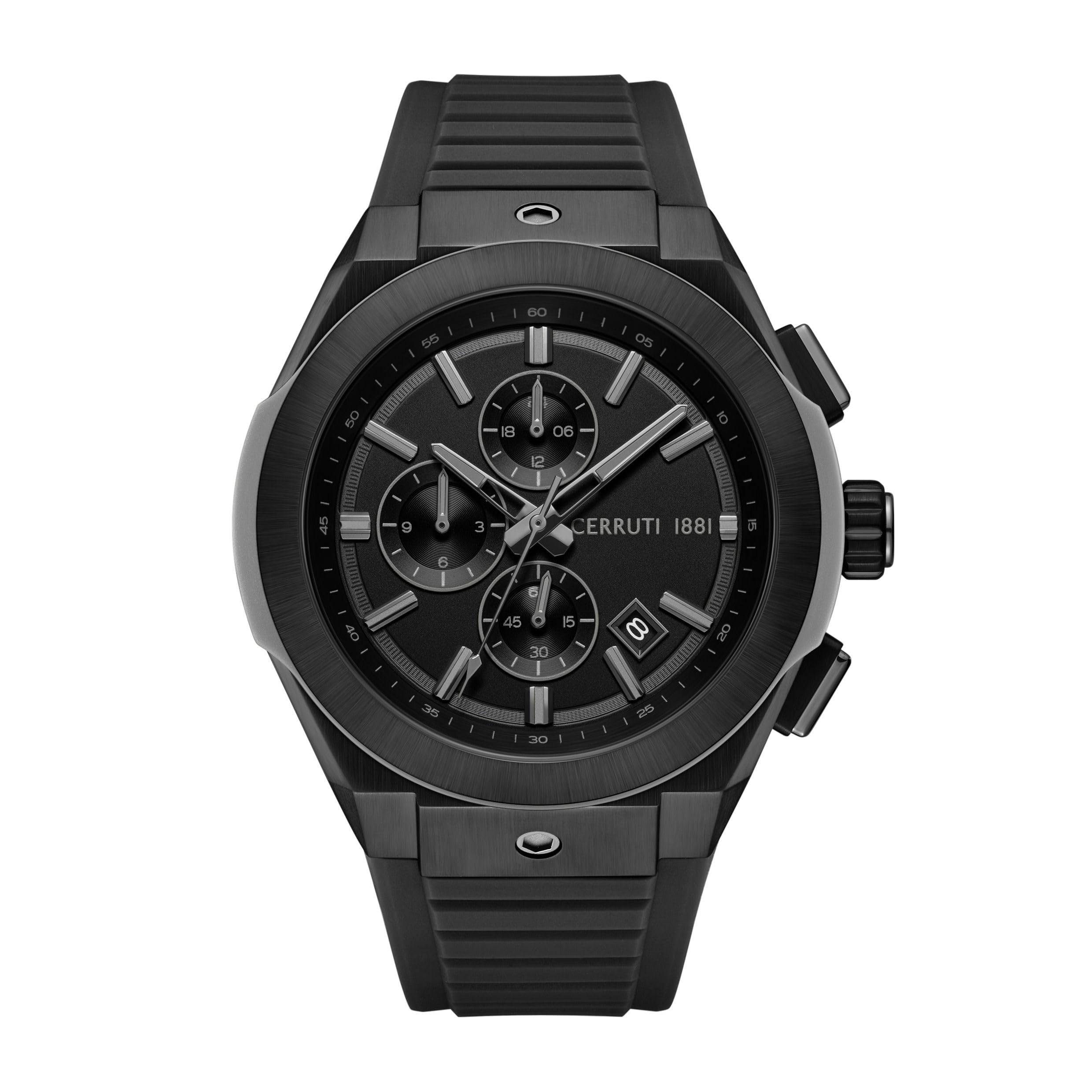 Ruscello Function Watch - Quartz Watch Movement - Case Width: 55 mm - Stainless Steel - 5 ATM