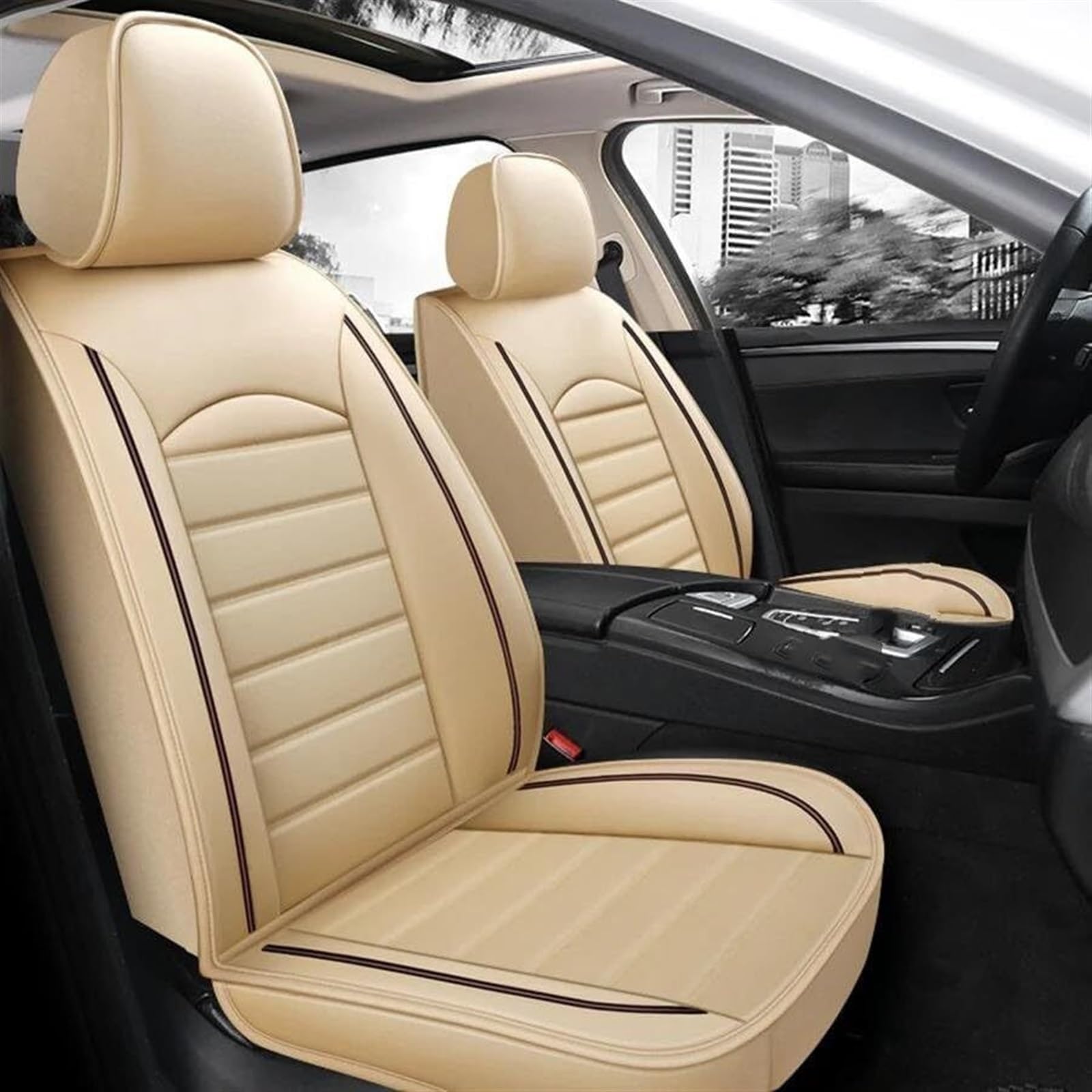 Generico Auto per set di coprisedili per Accessori interni Articoli per auto per VOLVO XC60 XC90 XC40 XC70 S60L C30 S80 S90 V50 V60(6)