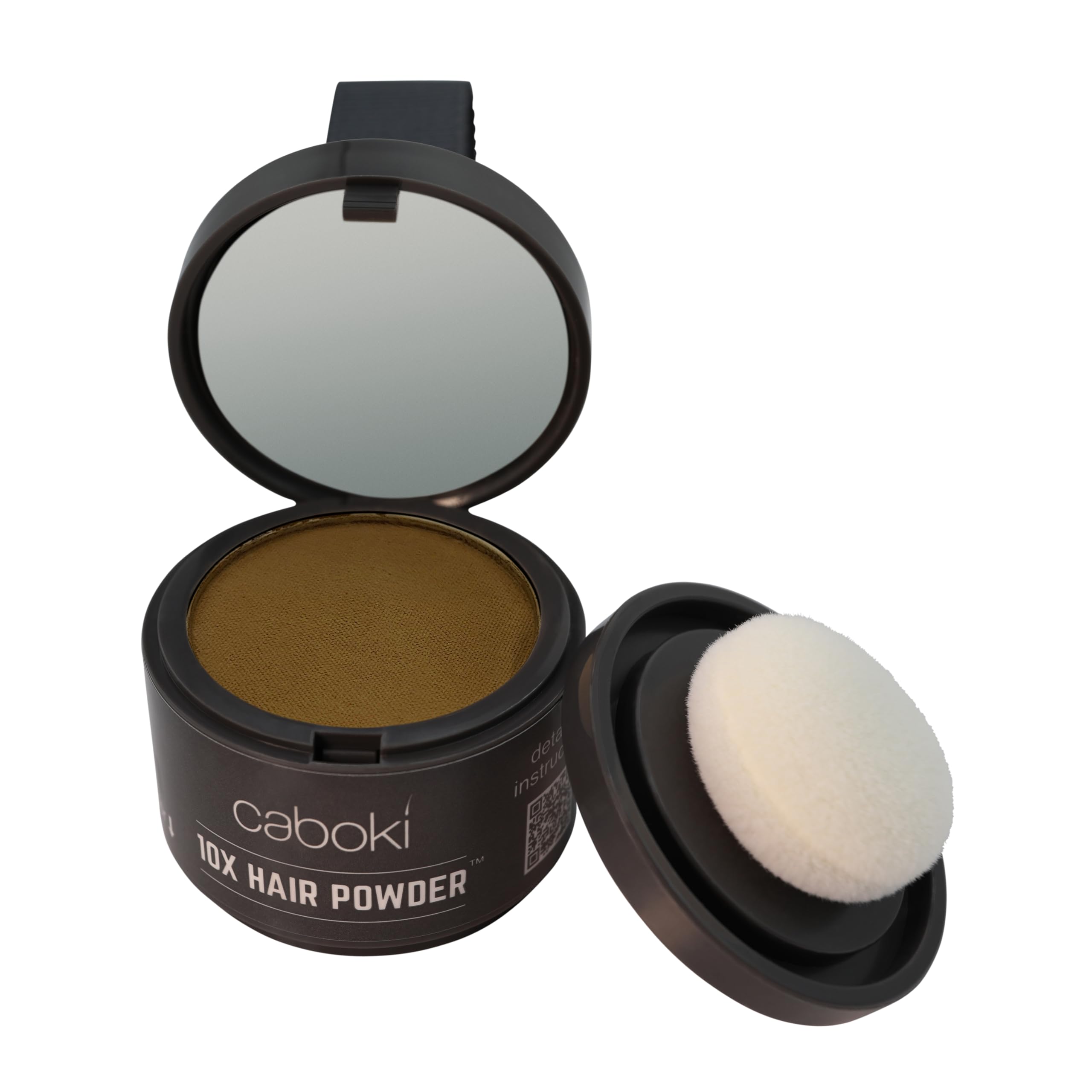 Caboki 10X Hair Powder for Thinning Hair Light Brown - For Men Women TALC-Free Healthful Formula Instantly Fuller