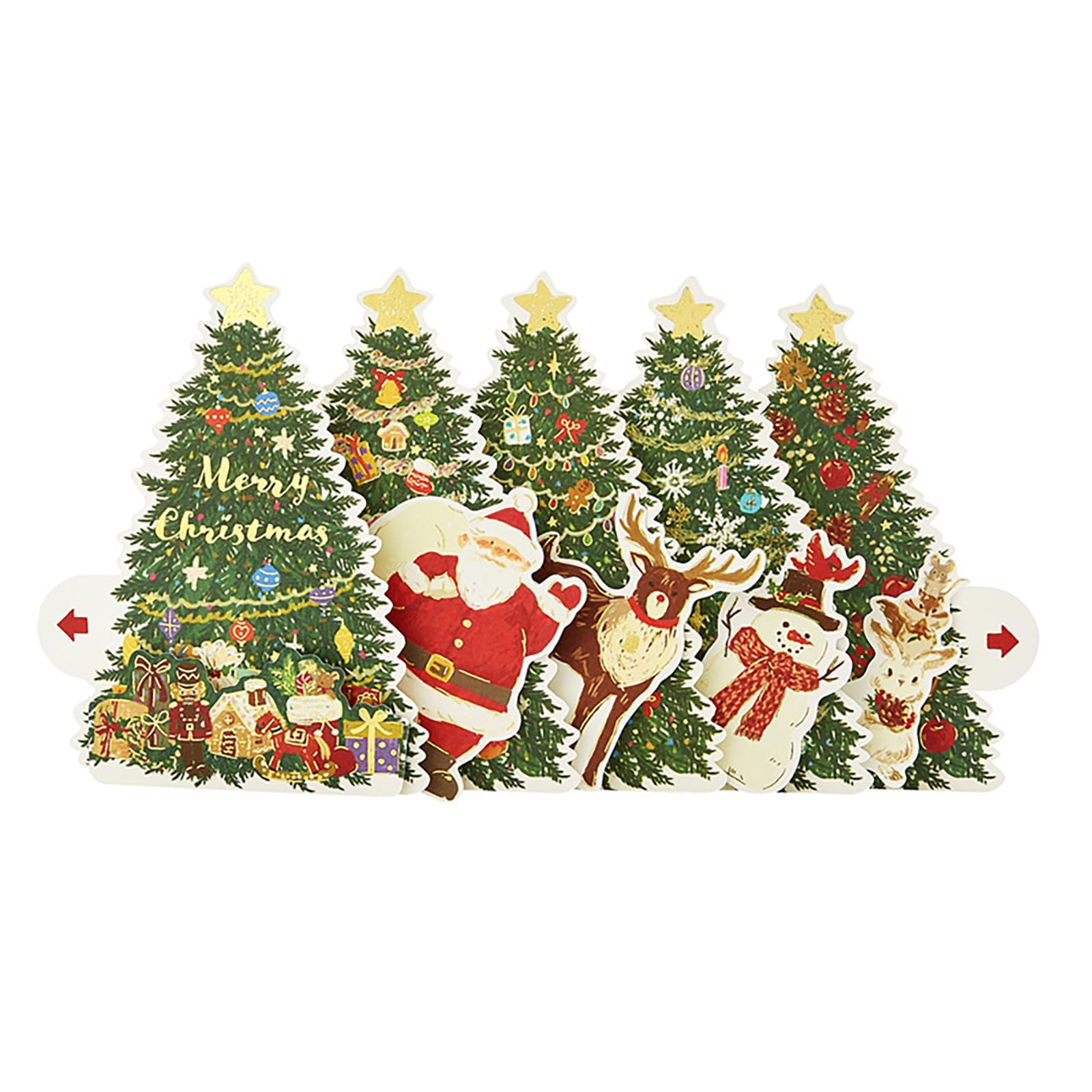 Amazon.co.jp: サンリオ クリスマスカード メッセージカード ツリー 
