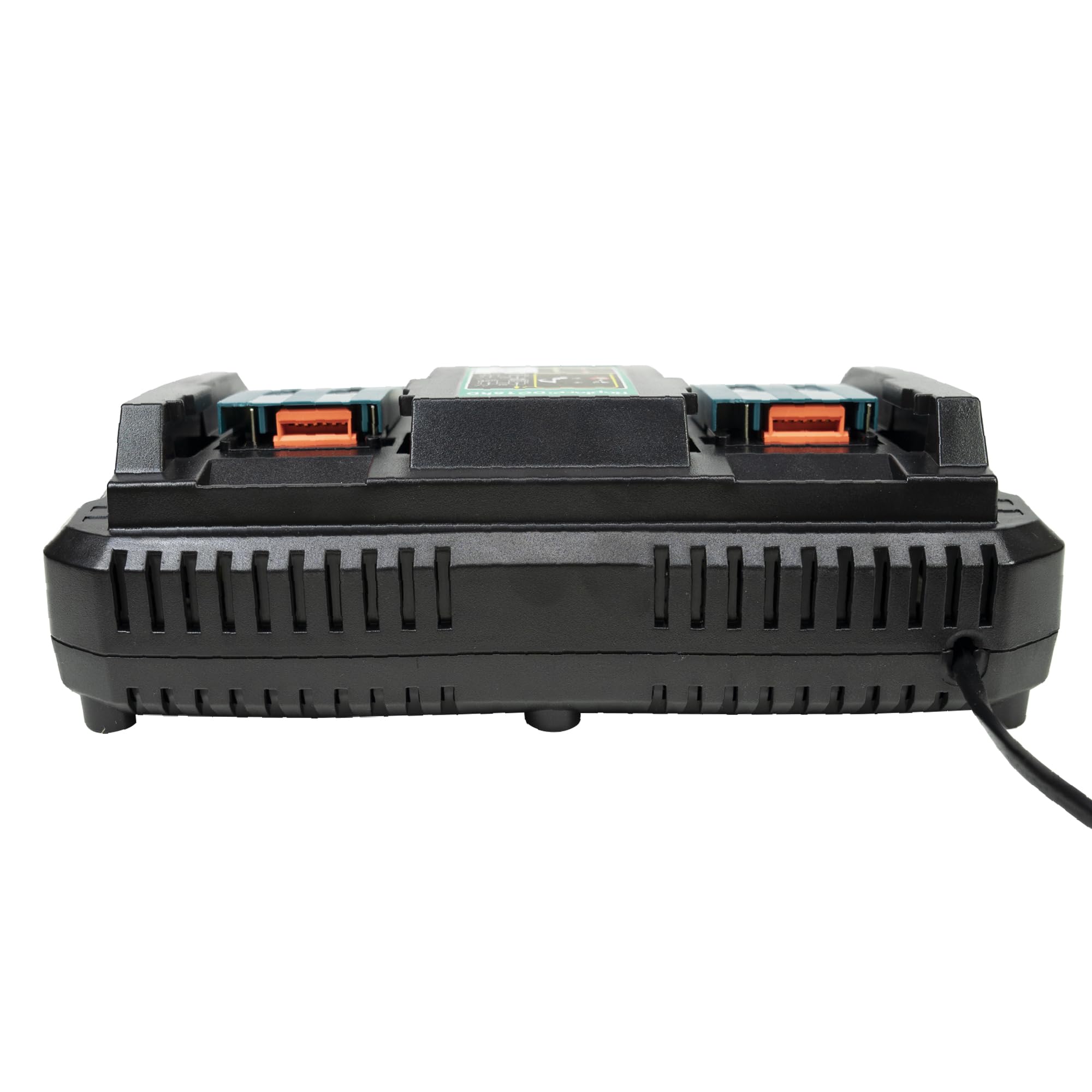 Kit batteria e caricatore doppio PNI DCH218, con due porte USB, include 2 batterie da 18 V 5 Ah